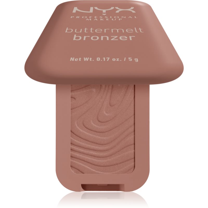 NYX Professional Makeup Buttermelt Bronzer kremasti bronzer odtenek 03 Deserve Butta 5 g