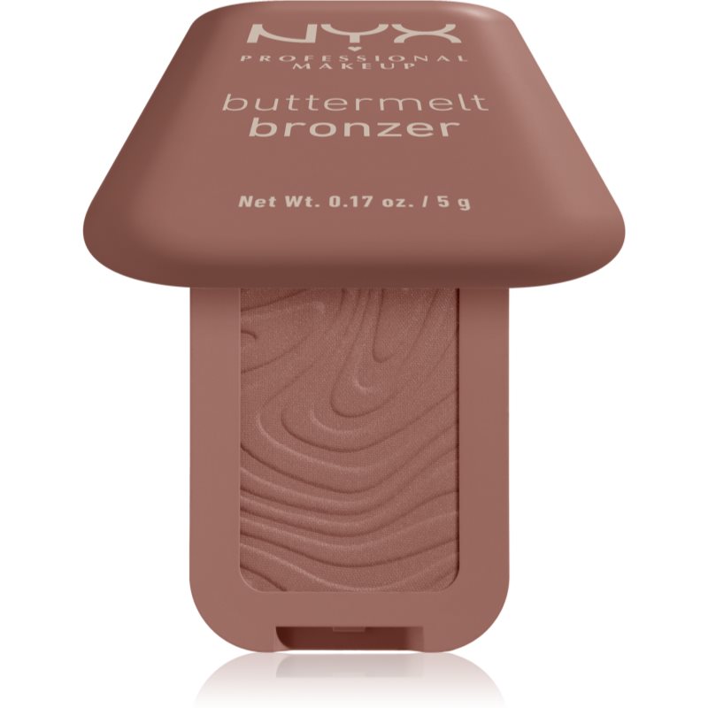 NYX Professional Makeup Buttermelt Bronzer Bronzingskräm Skugga 04 Butta Biscuit 5 g female