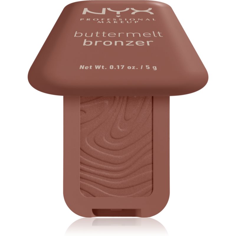 NYX Professional Makeup Buttermelt Bronzer Bronzingskräm Skugga 05 Butta Off 5 g female