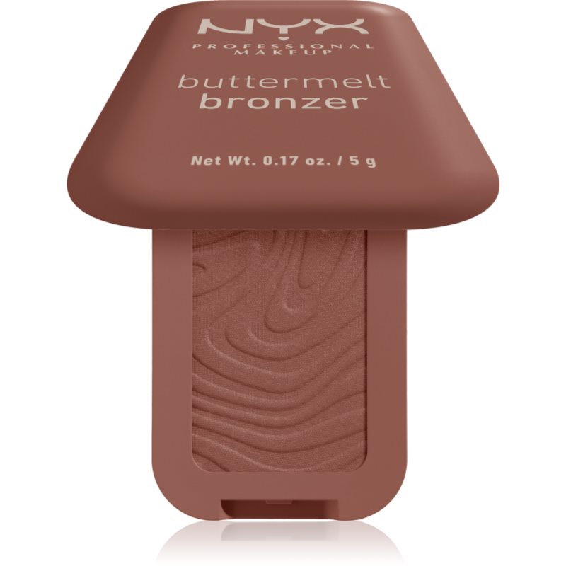 NYX Professional Makeup Buttermelt Bronzer kremasti bronzer odtenek 05 Butta Off 5 g