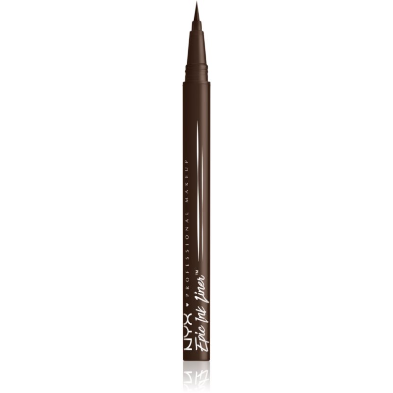 NYX Professional Makeup Epic Ink Precise Waterproof Eyeliner Shade Dark Chocolate 1 Ml