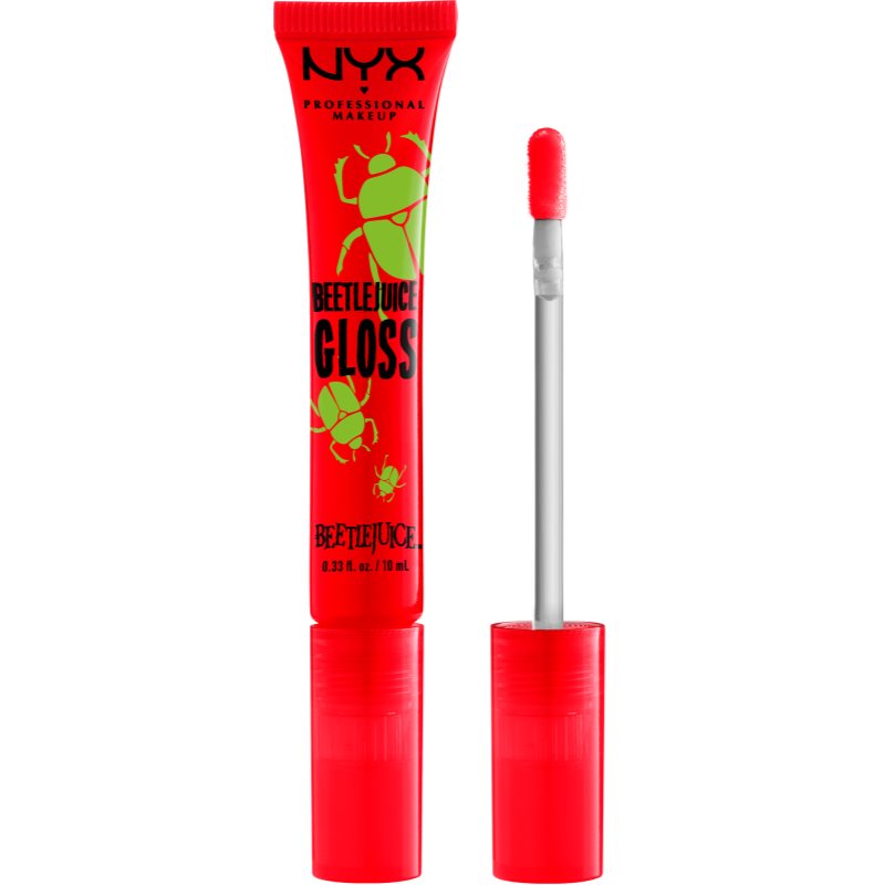 NYX Professional Makeup Beetlejuice Gloss brillo de labios hidratante 10 ml