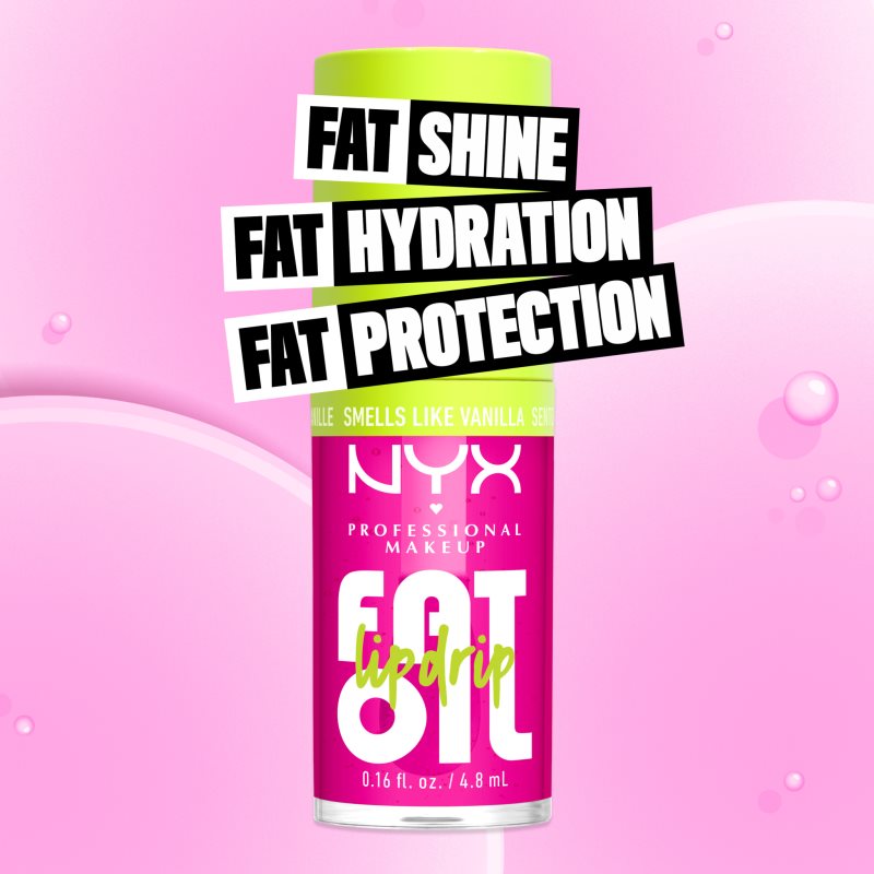 NYX Professional Makeup Fat Oil Lip Drip olej na pery odtieň 4.8 ml