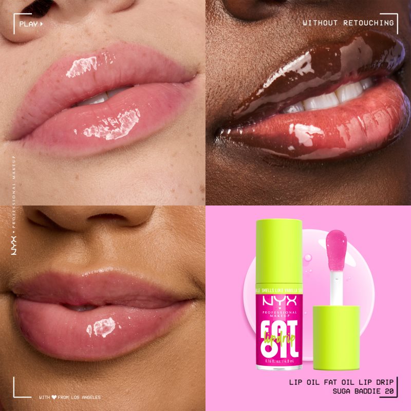 NYX Professional Makeup Fat Oil Lip Drip olej na pery odtieň 4.8 ml