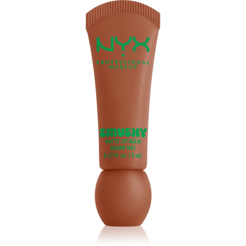 NYX Professional Makeup Smushy Matte Lip Balm balzám na rty s matným efektem odstín Soft Smile 8 ml