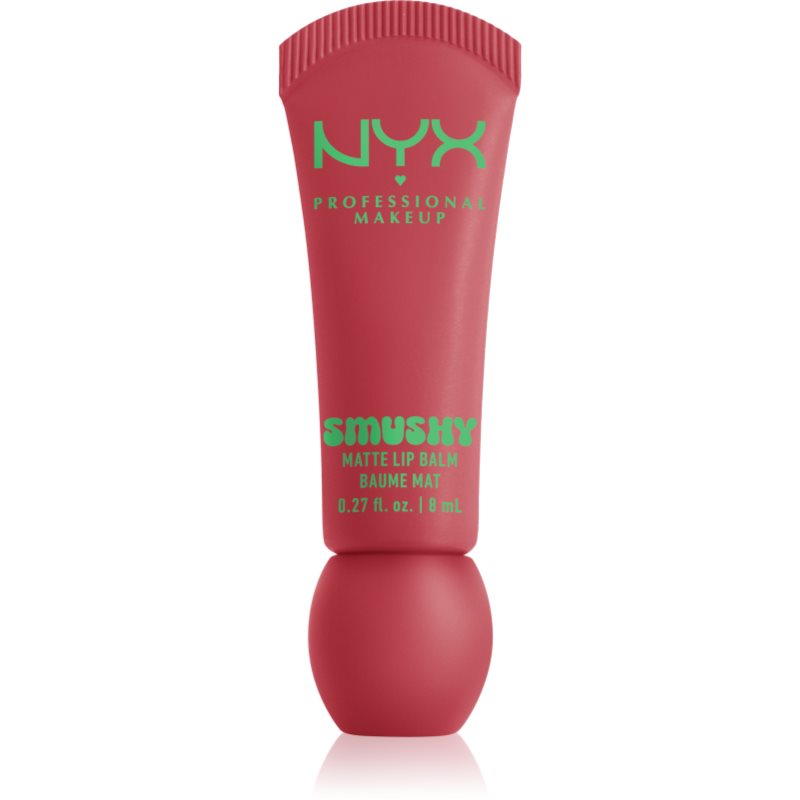 NYX Professional Makeup Smushy Matte Lip Balm balzám na rty s matným efektem odstín Snuggle Szn 8 ml