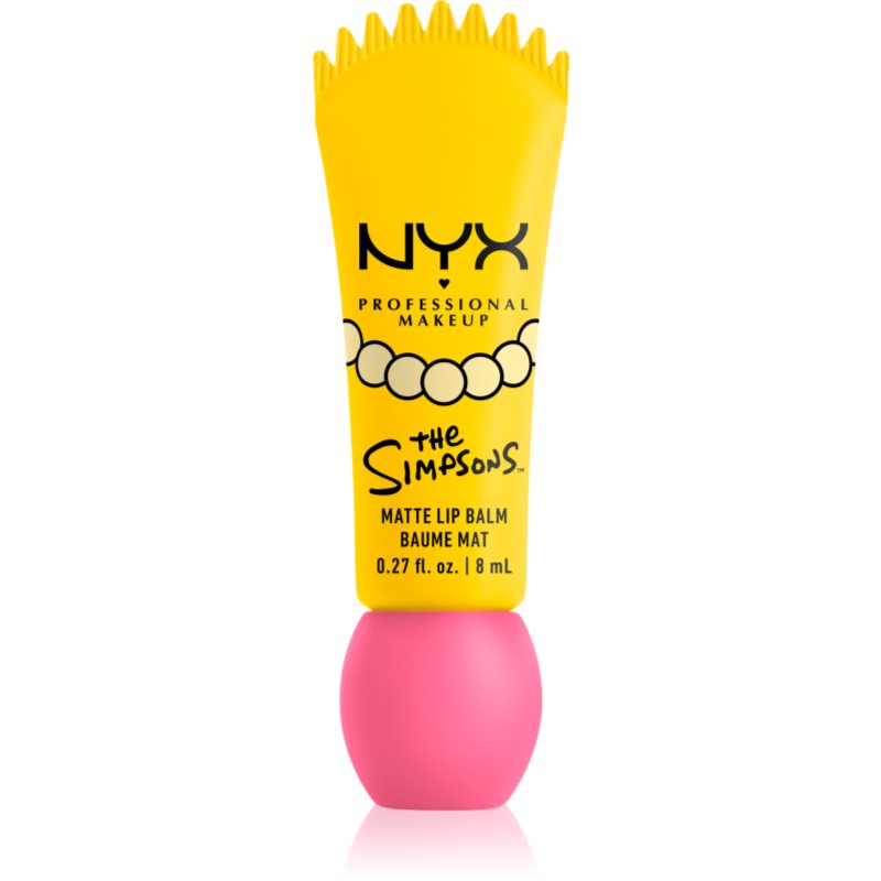 NYX Professional Makeup The Simpsons Smushy balzam na pery s matným efektom odtieň Smarty Pink 8 ml