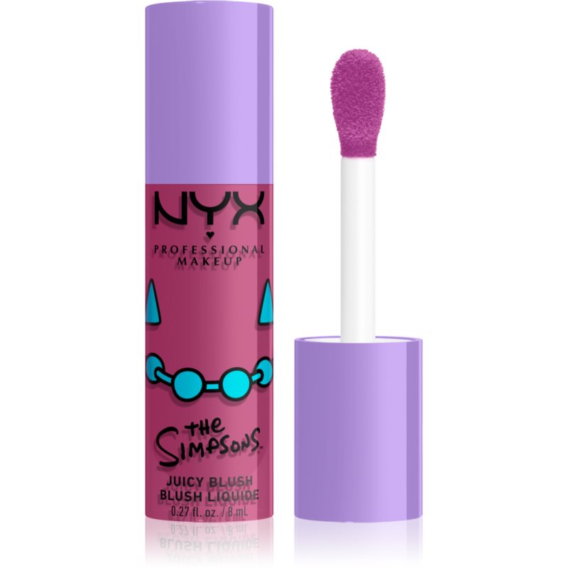 NYX Professional Makeup The Simpsons Fat Cheeks tekutá lícenka odtieň Lavendar Sass 8 ml