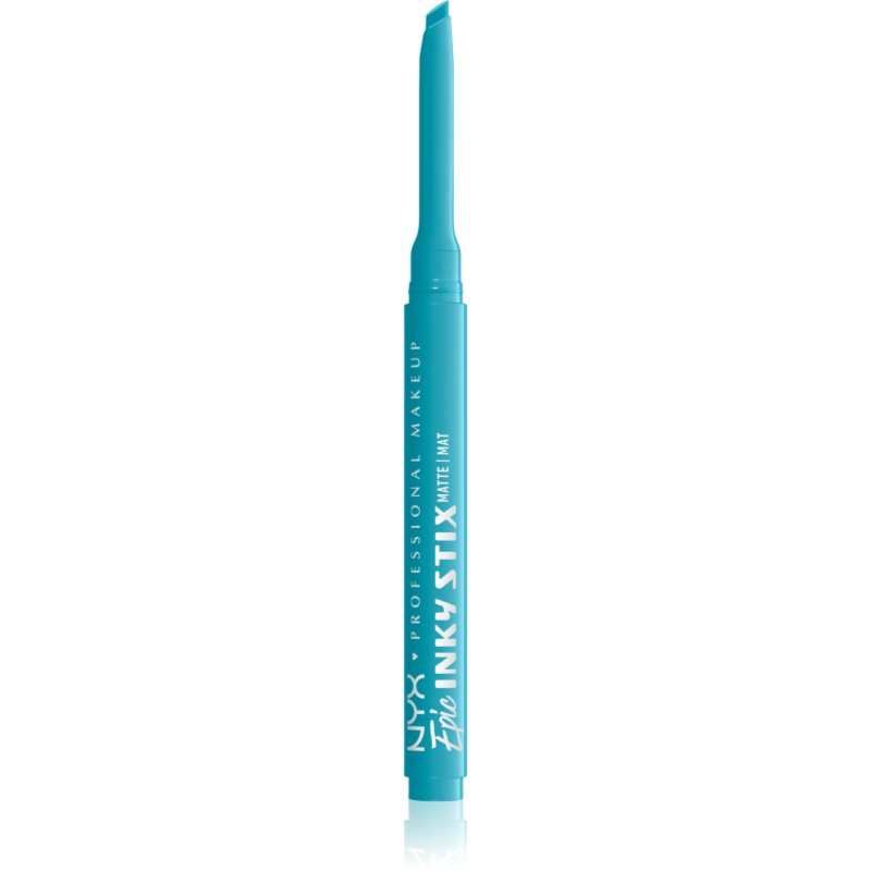 NYX Professional Makeup Epic Inky Stix gélové očné linky odtieň 07 Cyber Cyan 1 g
