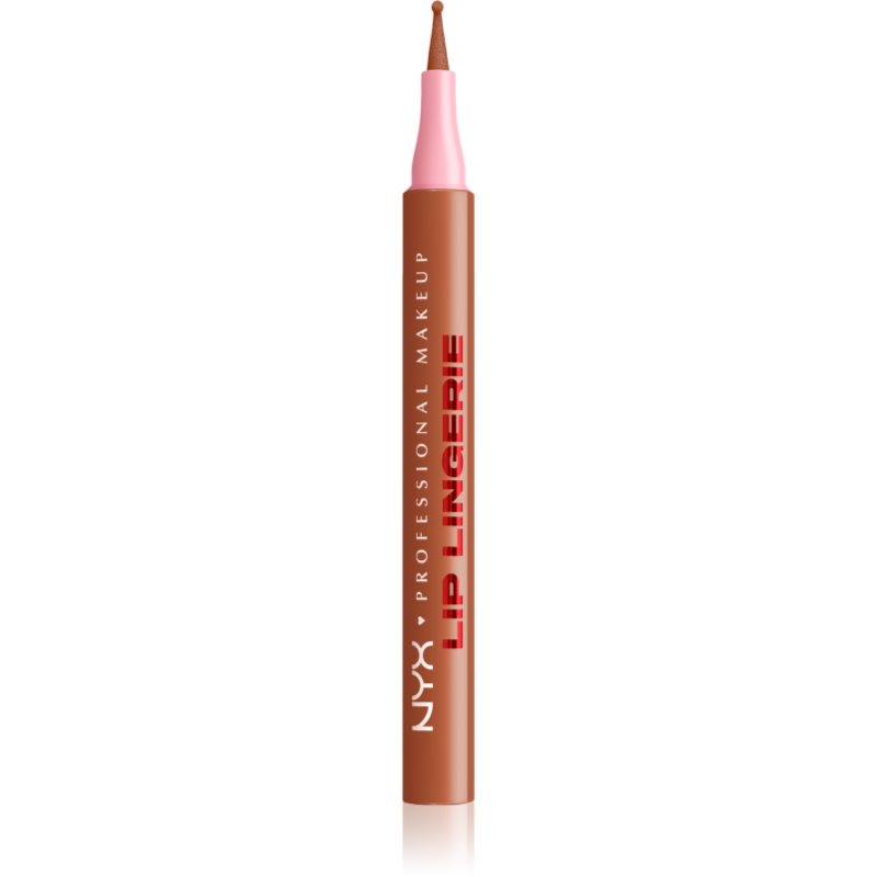 NYX Professional Makeup Lip Lingerie fix na rty pro dlouhotrvající efekt odstín 03 Barely There 1 ml
