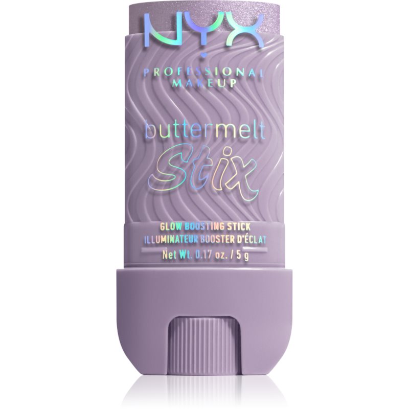 NYX Professional Makeup Buttermelt Glow Stix rozjasňujúca tyčinka odtieň 02 Love At First Melt 5 g