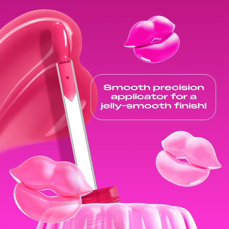 NYX Professional Makeup Jelly Job žiarivý lesk na pery so zväčšujúcim efektom odtieň Juicy Jelly 7.5 ml
