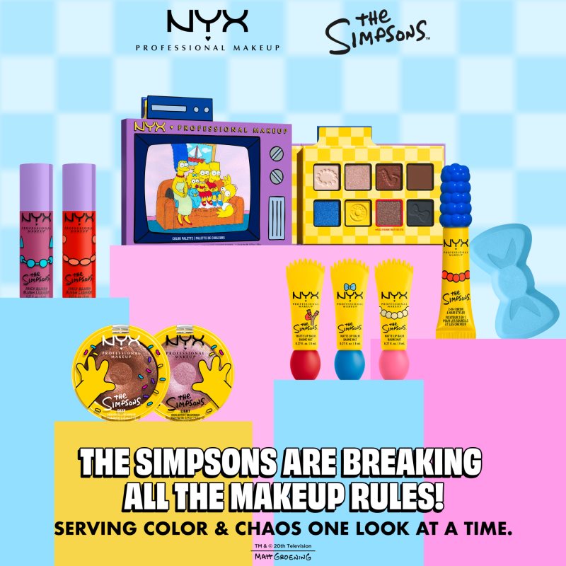 NYX Professional Makeup The Simpsons Highlighter rozjasňovač odstín Glazed Over 7.1 g (obrázek 7)