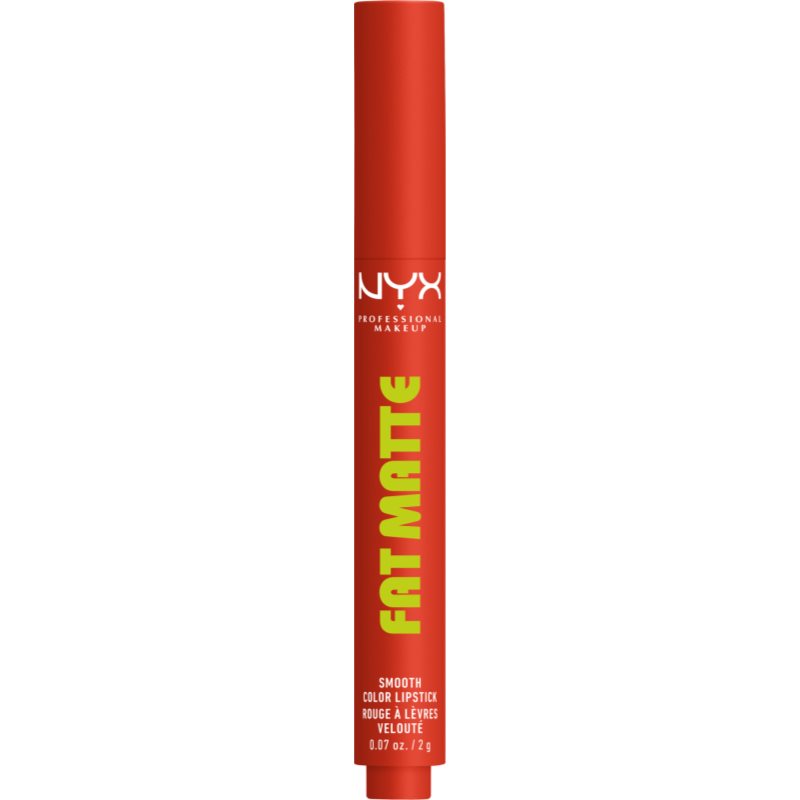 NYX Professional Makeup Fat Matte balzam na pery so zmatňujúcim efektom Comfy Cara 2 g
