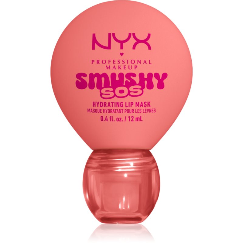 NYX Professional Makeup Smushy SOS maschera idratante per le labbra colore 03 Peachy Pamper 12 ml