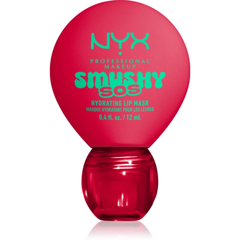 NYX Professional Makeup Smushy SOS mascarilla hidratante para los labios tono 07 Red-Y 2 Chill 12 ml