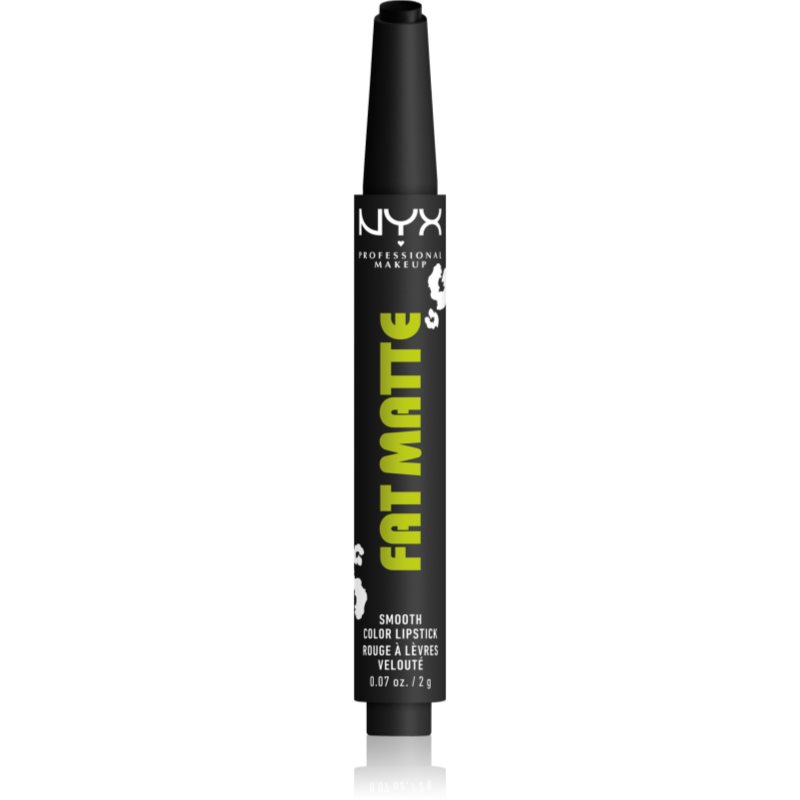 NYX Professional Makeup Fat Matte balsamo labbra con effetto opacizzante 02 Fatal Pout 2 g
