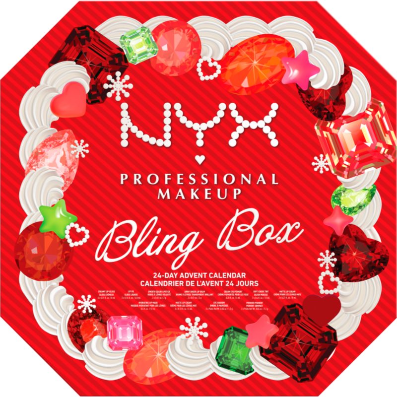 NYX Professional Makeup Bling Box Advent Calendar calendario dell'Avvento