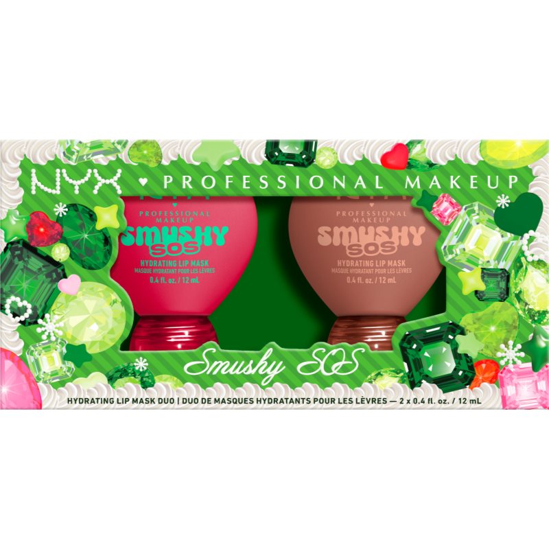 NYX Professional Makeup Xmas Smushy SOS Kit kit per labbra
