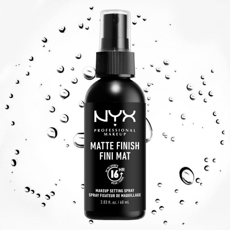 NYX Professional Makeup Makeup Setting Spray Matte спрей для фіксації 01 Matte Finish / Long Lasting 60 мл