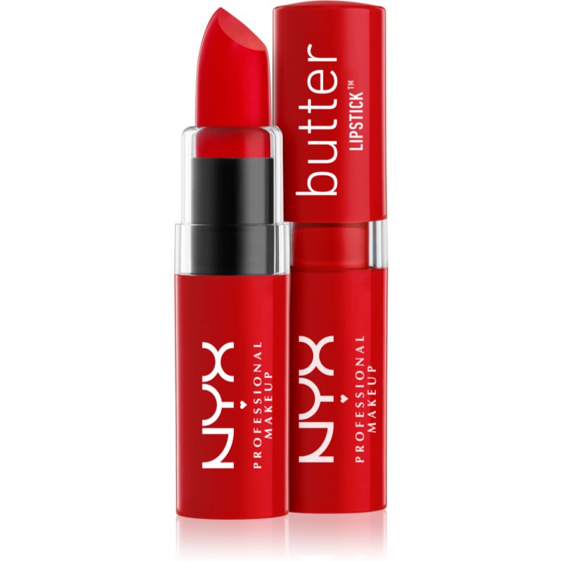 E-shop NYX Professional Makeup Butter Lipstick krémová rtěnka odstín 19 Fire Brick 4.5 g