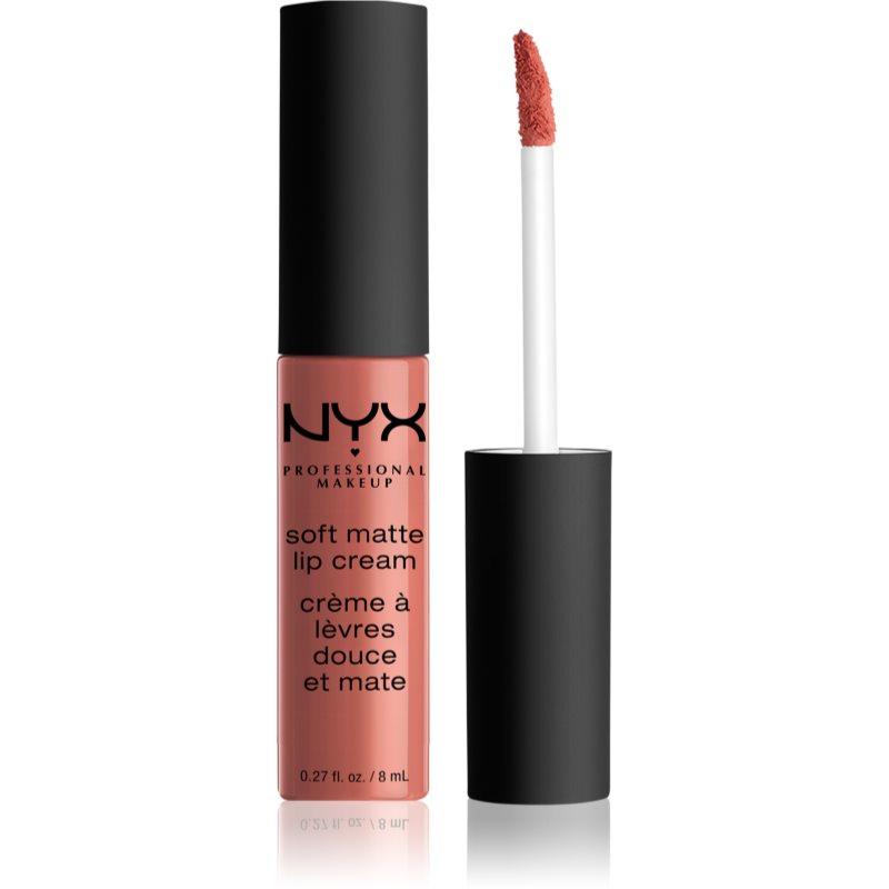 NYX Professional Makeup Soft Matte Lip Cream light liquid matt lipstick shade 19 Cannes 8 ml
