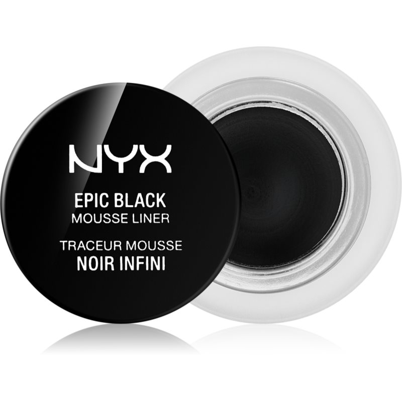 

NYX Professional Makeup Epic Black Mousse Liner водостійка підводка для очей відтінок 01 Black