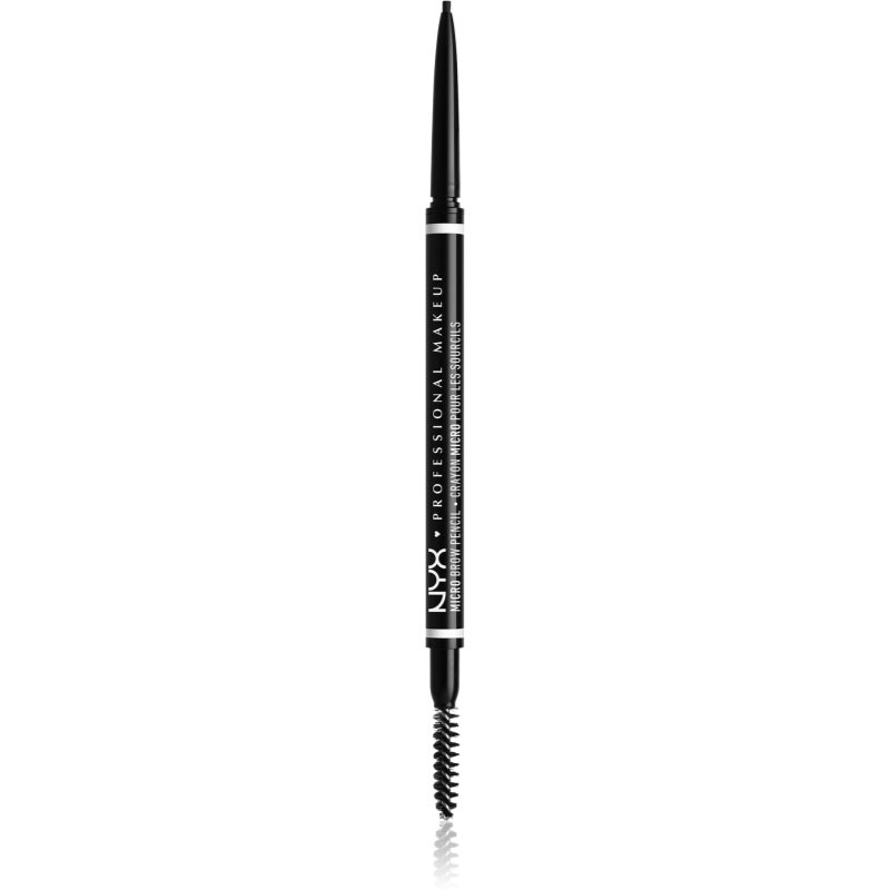NYX Professional Makeup Micro Brow Pencil ceruzka na obočie odtieň 08 Black 0.09 g