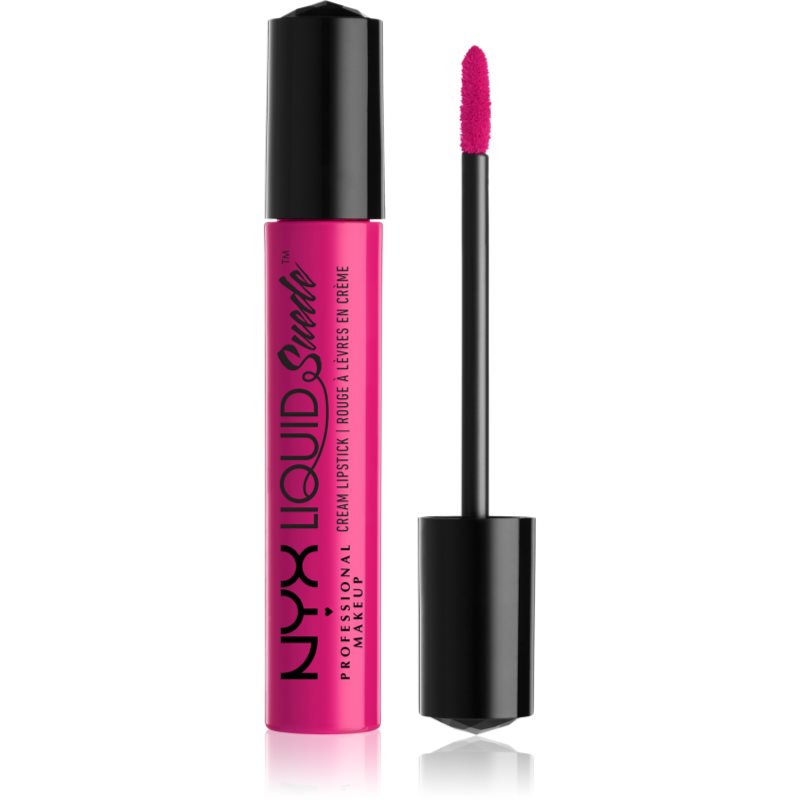 

NYX Professional Makeup Liquid Suede™ Cream рідка водостійка губна помада з матуючим ефектом наприкінці відтінок 08 Pink Lust