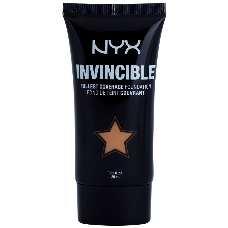 

NYX Professional Makeup Invincible тональні засоби проти недосконалостей шкіри відтінок 08 Golden Beige