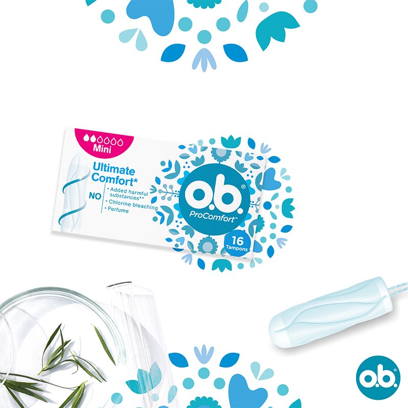 O.b. Pro Comfort Mini Tampons 16 Pcs