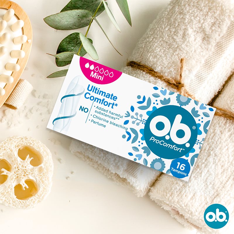 O.b. Pro Comfort Mini Tampons 16 Pcs