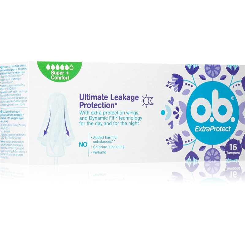 o.b. Extra Protect Super+ Comfort Tampons 16 St.