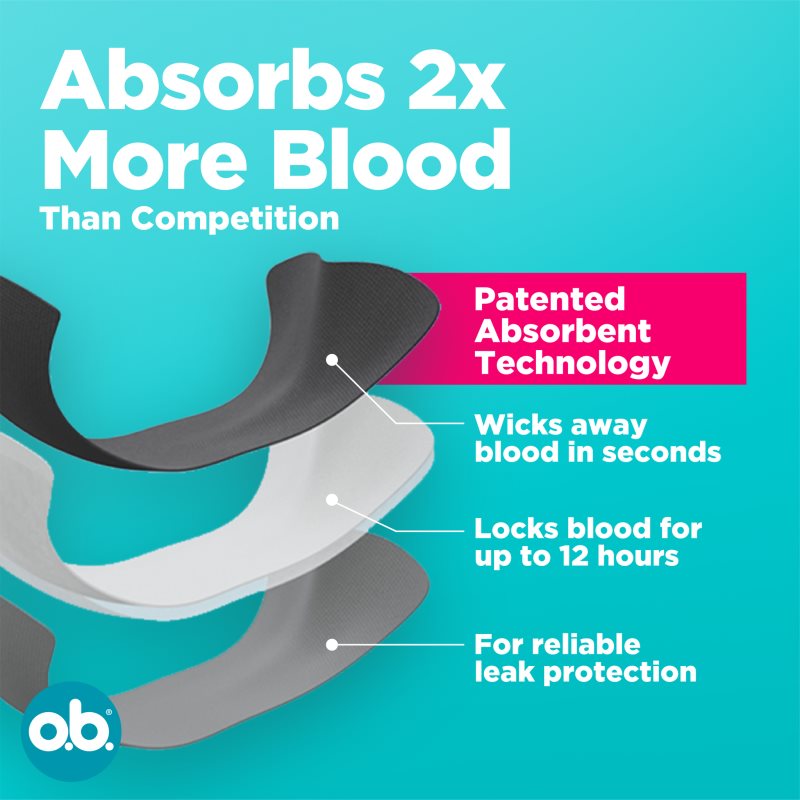 o.b. Teens menstruační kalhotky 152-164 1 ks (obrázek 4)