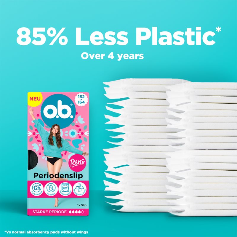 o.b. Teens menstruační kalhotky 152-164 1 ks (obrázek 7)