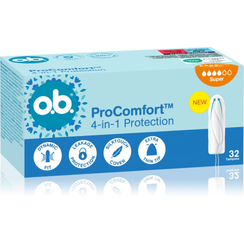 o.b. Pro Comfort Super tampons 32 pc