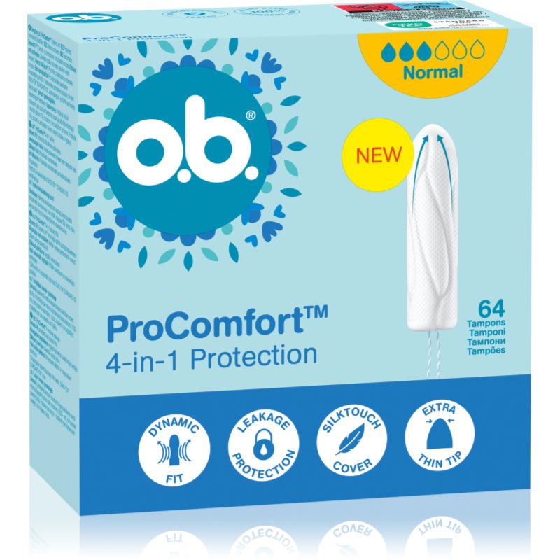 o.b. Pro Comfort Normal tampons 64 pc