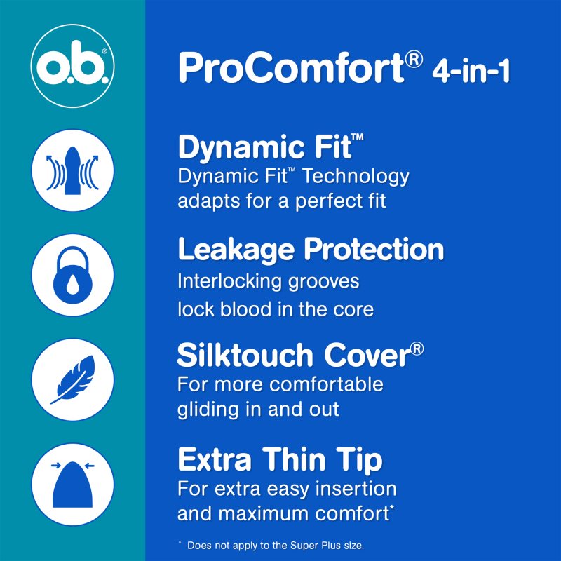 o.b. Pro Comfort Mini tampóny 64 ks