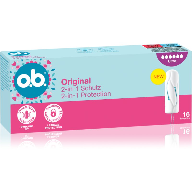 o.b. Original Ultra tampons 16 pc