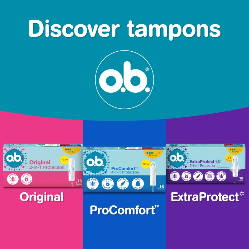 o.b. Pro Comfort Mini tampóny 16 ks