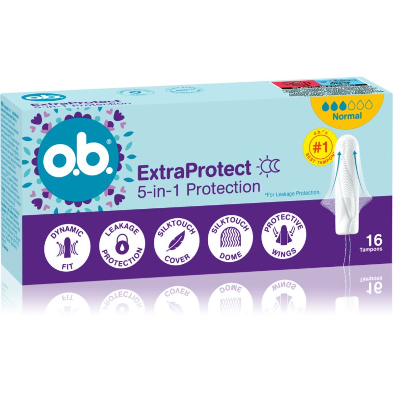 o.b. Extra Protect Normal tampons 16 pc