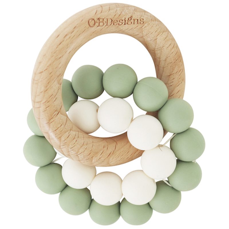 O.B Designs Teether Toy chew toy Mint 3m+ 1 pc
