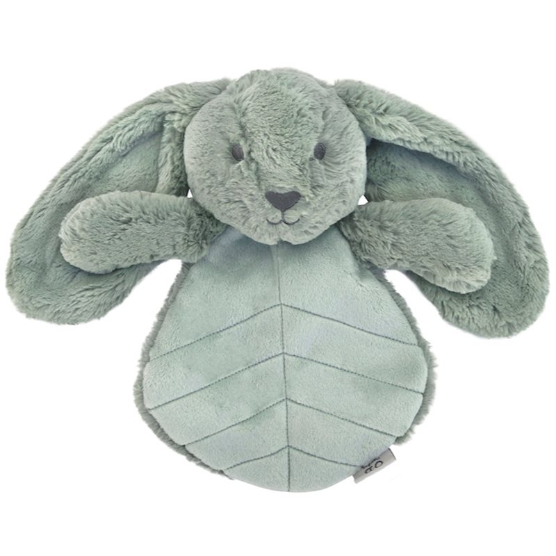 O.B Designs Baby Comforter Toy Beau Bunny plišasta igrača Sage 1 kos