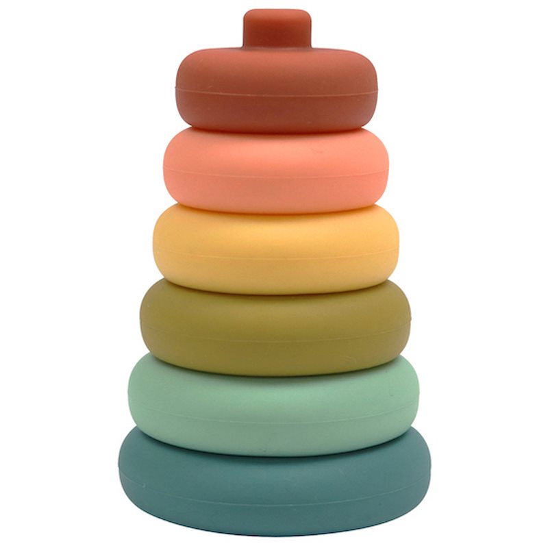 O.B Designs O.B Designs Silicone Stacker Tower πύργος στοίβαξης Cherry 8m+ 1 τμχ