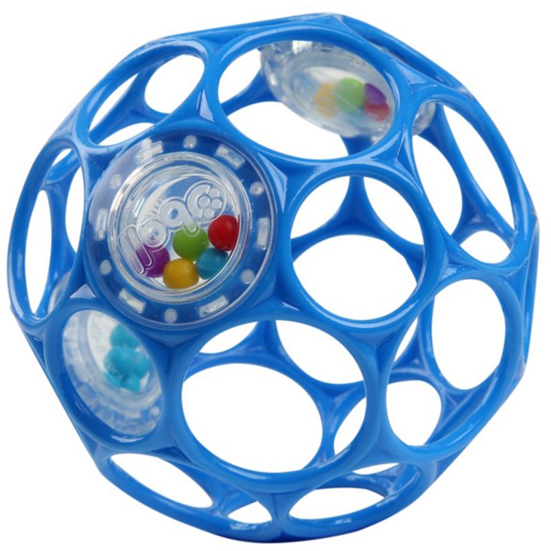 Oball Rattle chrastítko Blue 0m+ 1 ks