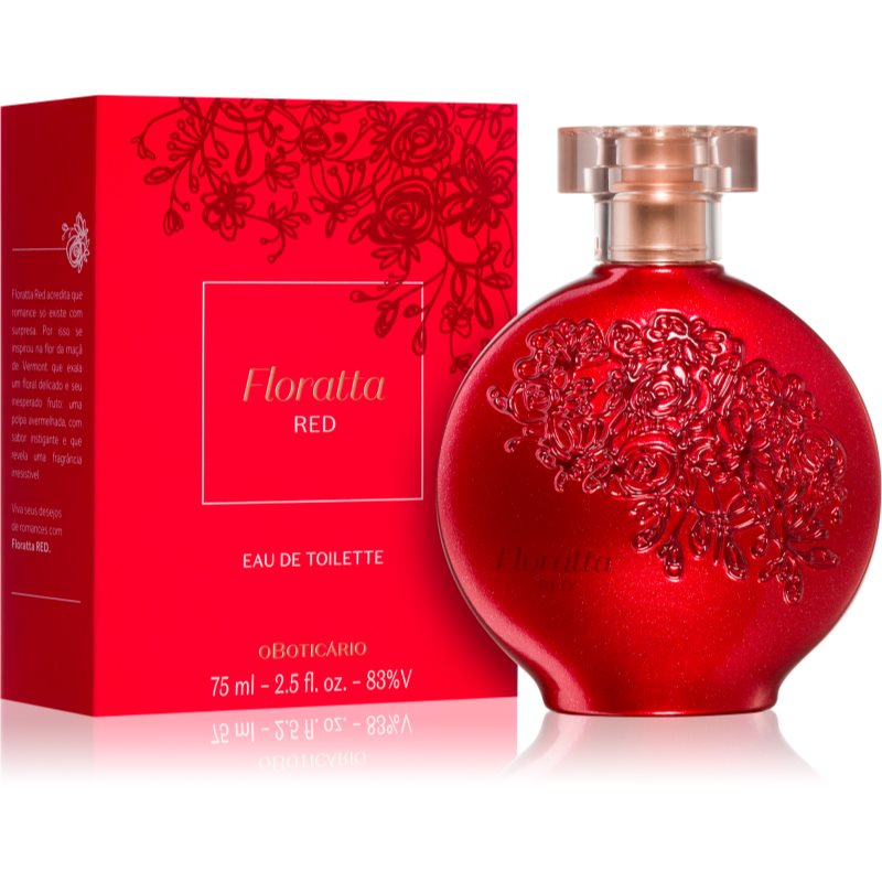 oBoticário Floratta Red Eau de Toilette für Damen 75 ml