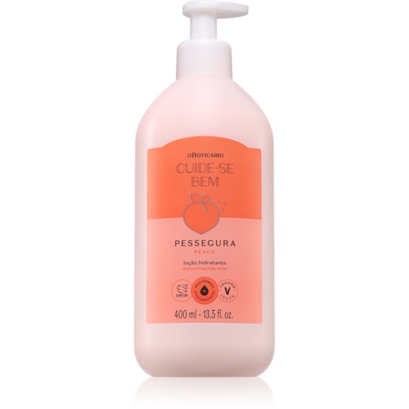 oBoticário Cuide-se Bem Pêssegura Bodylotion 400 ml