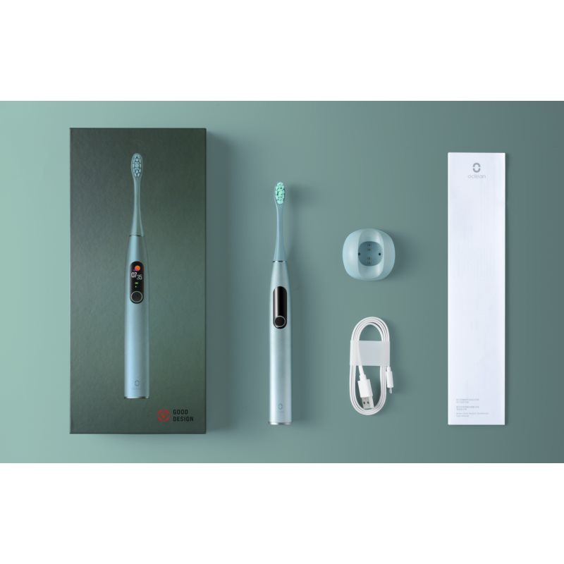 Oclean X Pro електрична зубна щітка Green кс