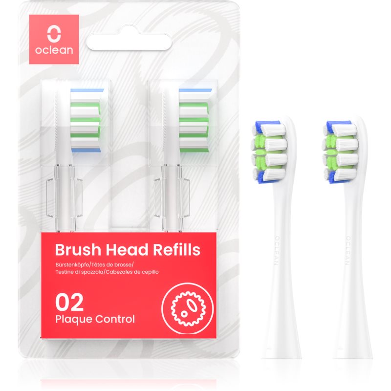 Oclean Brush Head Plaque Control nadomestne glave za zobno ščetko 2 kos