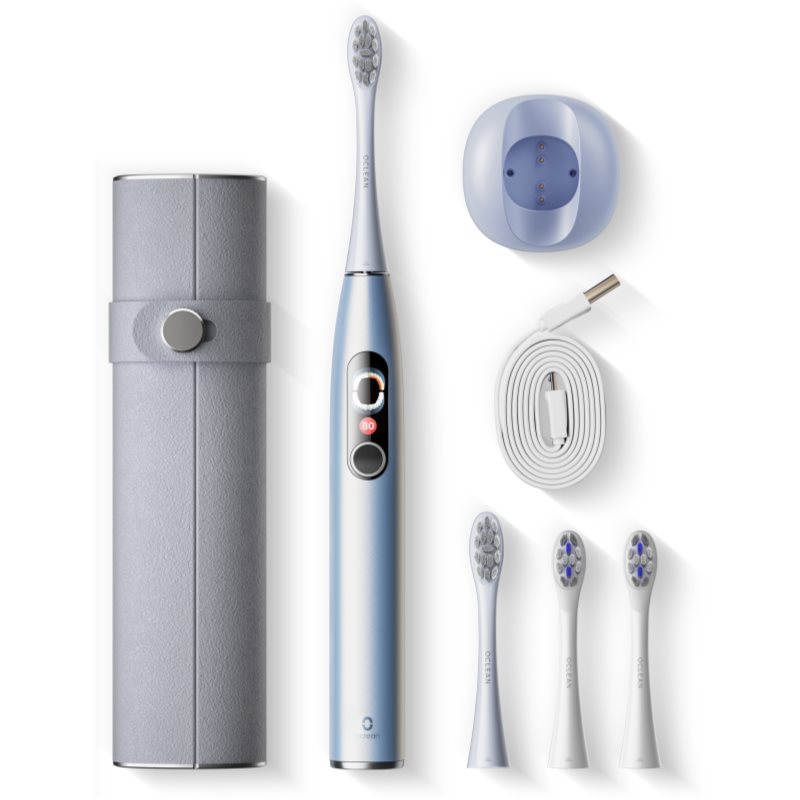 Oclean X Pro Digital електрична зубна щітка Silver(+ змінні щітки)